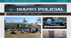 Desktop Screenshot of diariopolicial.com
